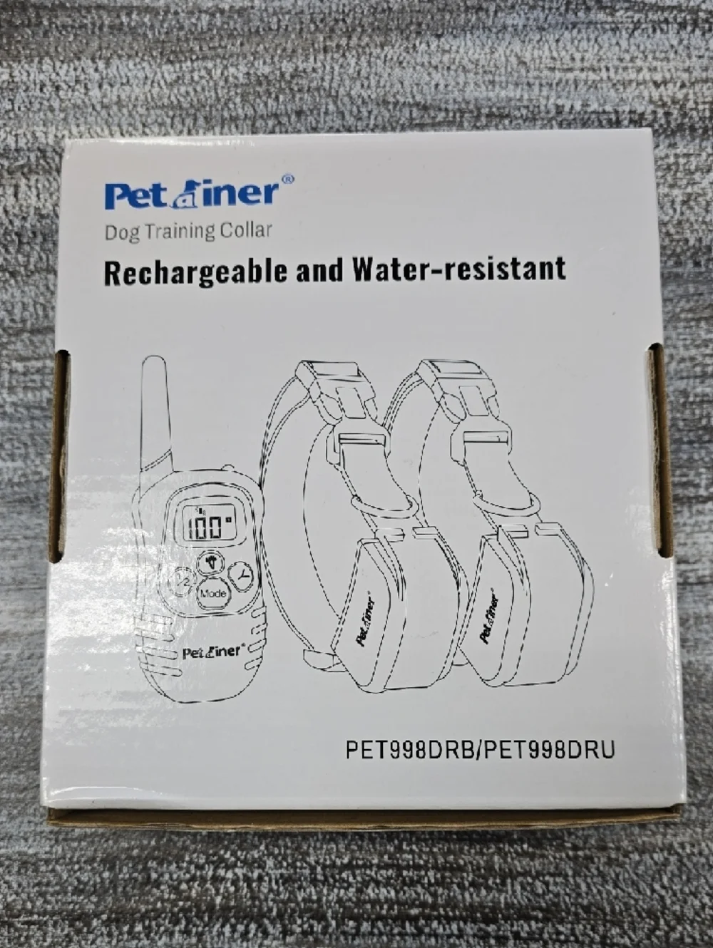 Petrainer PET998DRB1 Rechargeable Dog Training Collar